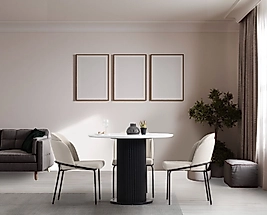 Morena Yuvarlak Masa 4'lü Set