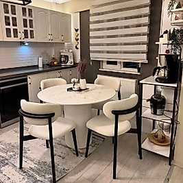 Nova Masa Takımı Beyaz Versiyon